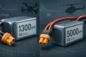 Cover image: 6S LiPo batteries for FPV and RC with performance graph overlay