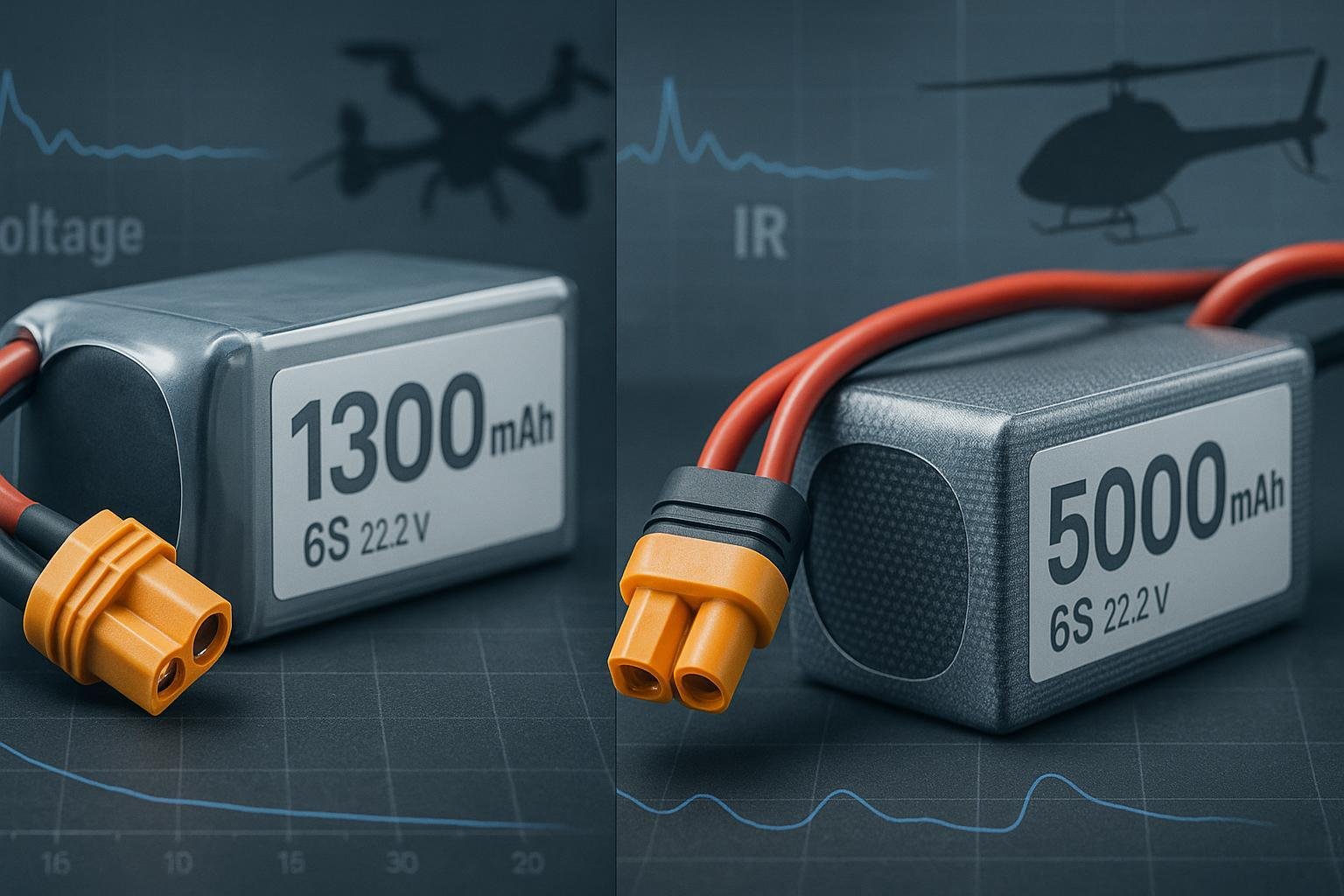 Cover image: 6S LiPo batteries for FPV and RC with performance graph overlay