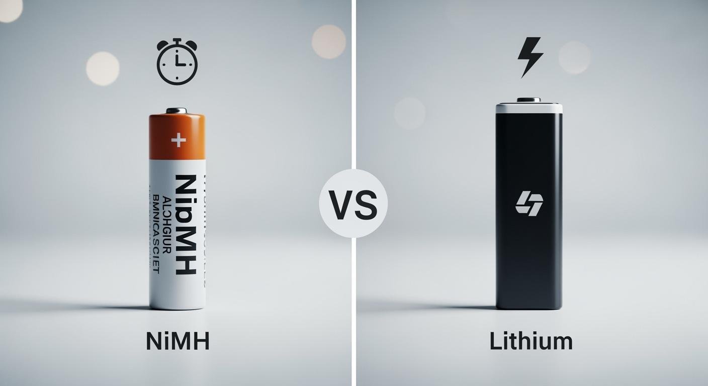 NiMH vs Lithium Batteries Lifespan & Power