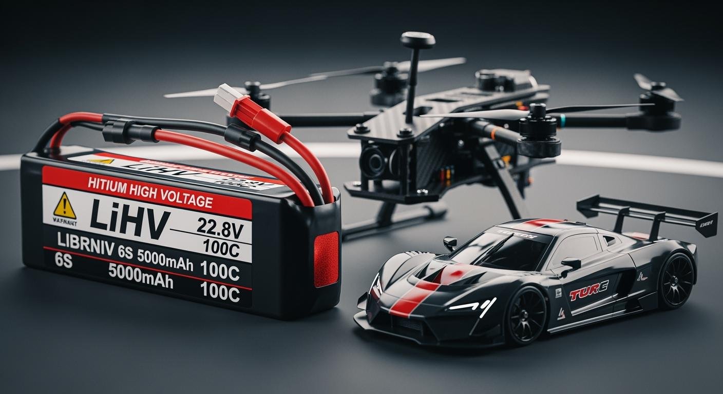 LiHV Batteries for Drones and RC