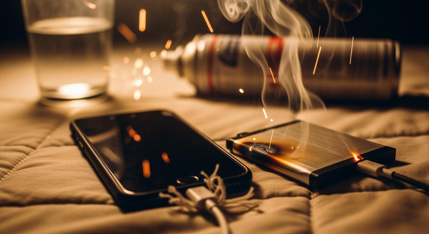 Never Charge a Lithium Battery in These Places